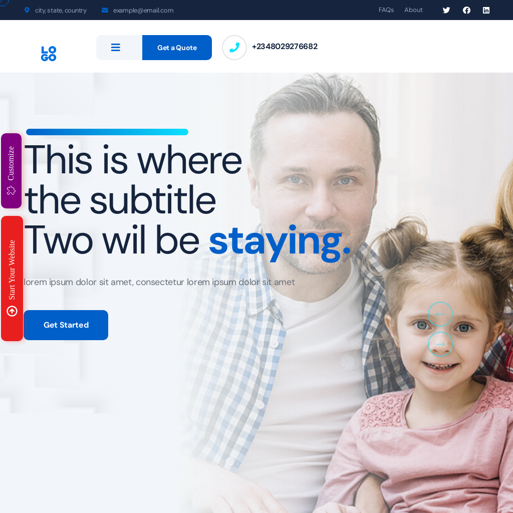 Demo Website | Home